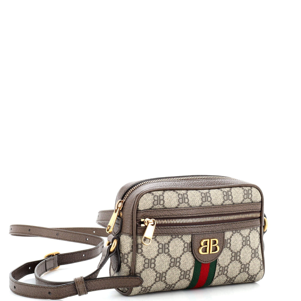 x Gucci The Hacker Project Camera Bag BB Coated Canvas Mini