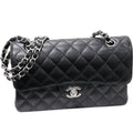 Chanel Grained Calfskin Classic Small 2way Bag A01113