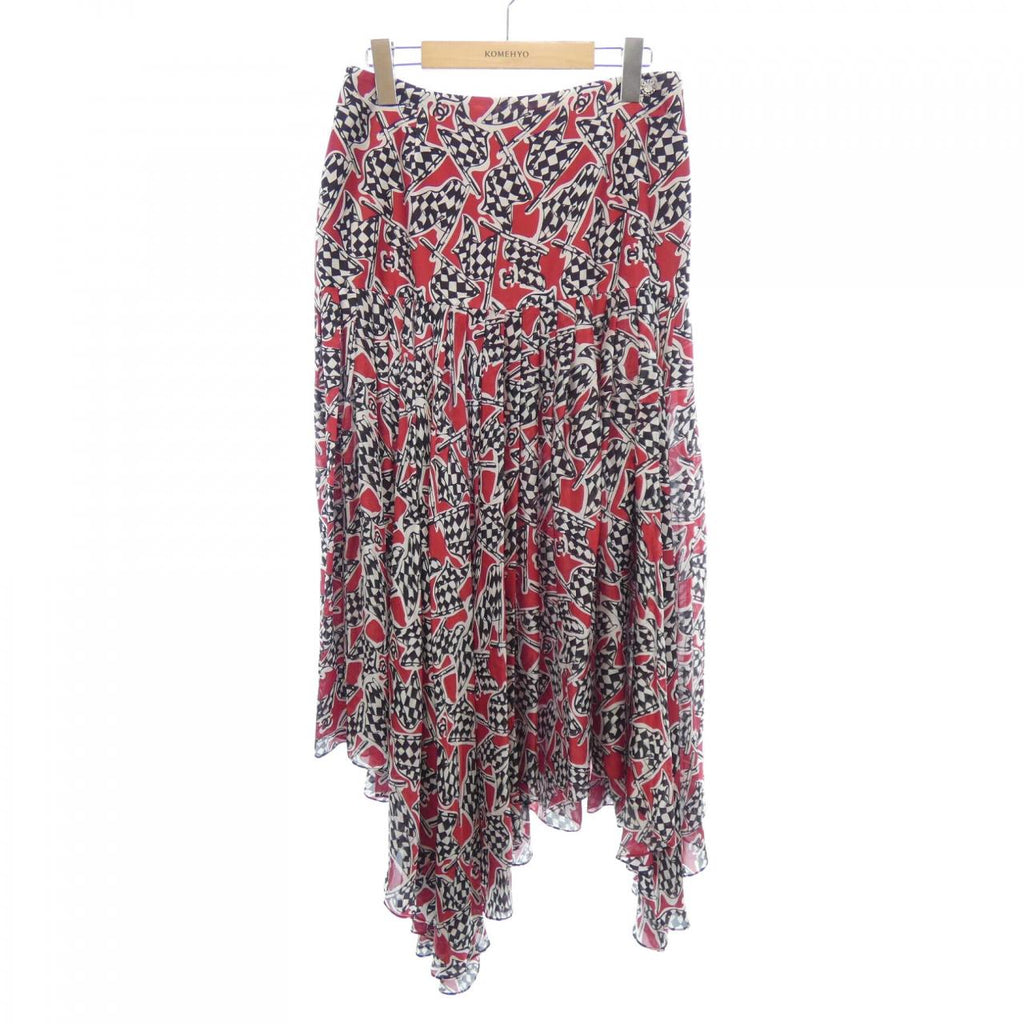 Chanel Silk Skirt