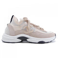 Chanel G38750B14071 Knit Suede Calfskin Sneakers