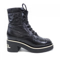 Chanel G36435X51854 Shiny Lambskin Boots