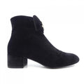 Chanel G46063B18362 Velvet Strass&Metal Boots