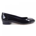 Chanel G31503X01012 Patent Calfskin Flat Shoes