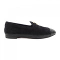 Chanel G39318Y56062 Suede Kidskin Shiny Goatskin Metal Shoes