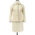 Chanel Coco Mark Button Tweed 2way Set