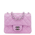 Chanel Coco Mark Matelasse Lambskin Shoulder Bag