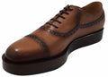 Gucci Mens US 11 Leather Platform Lace-up Oxford Shoes