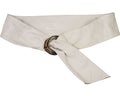 Gucci 232842 Women's  Leather Bamboo Ring Buckle Belt Size 75/30 - Sale
