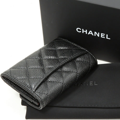 Chanel  Case Caviar Leather  Case