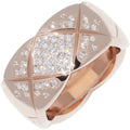 Chanel Coco Crush Au750 Diamond Ring Size 17