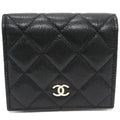 Chanel Matelassé Caviar Skin Wallet