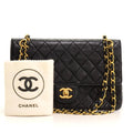 Chanel Double Flap Quilted Leather Bag