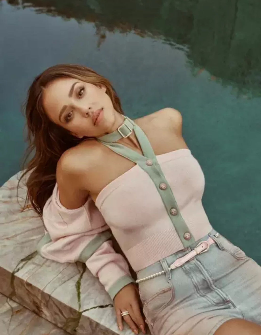 Chanel 24C pink cashmere igan