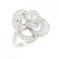 Chanel Camelia 750 White Gold Diamond Ring