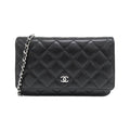 Chanel Timeless Classic Caviar Skin Wallet on Chain