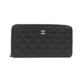 Chanel Timeless Classic Line Caviar Skin Long Wallet