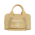 Chanel Deauville Line Mixed Fiber Boston Bag