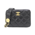 Chanel AP2858 Caviar Skin Chain Clutch