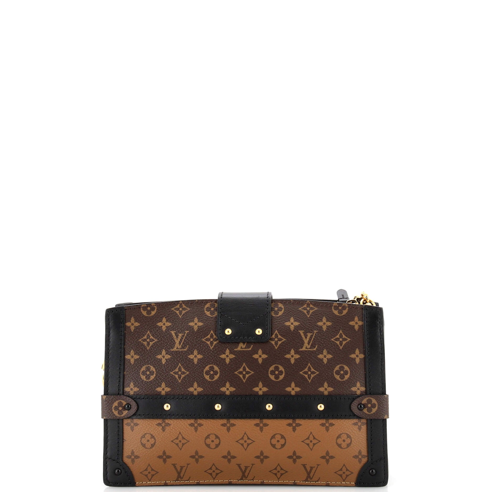 Louis Vuitton Trunk Clutch Reverse Monogram Canvas