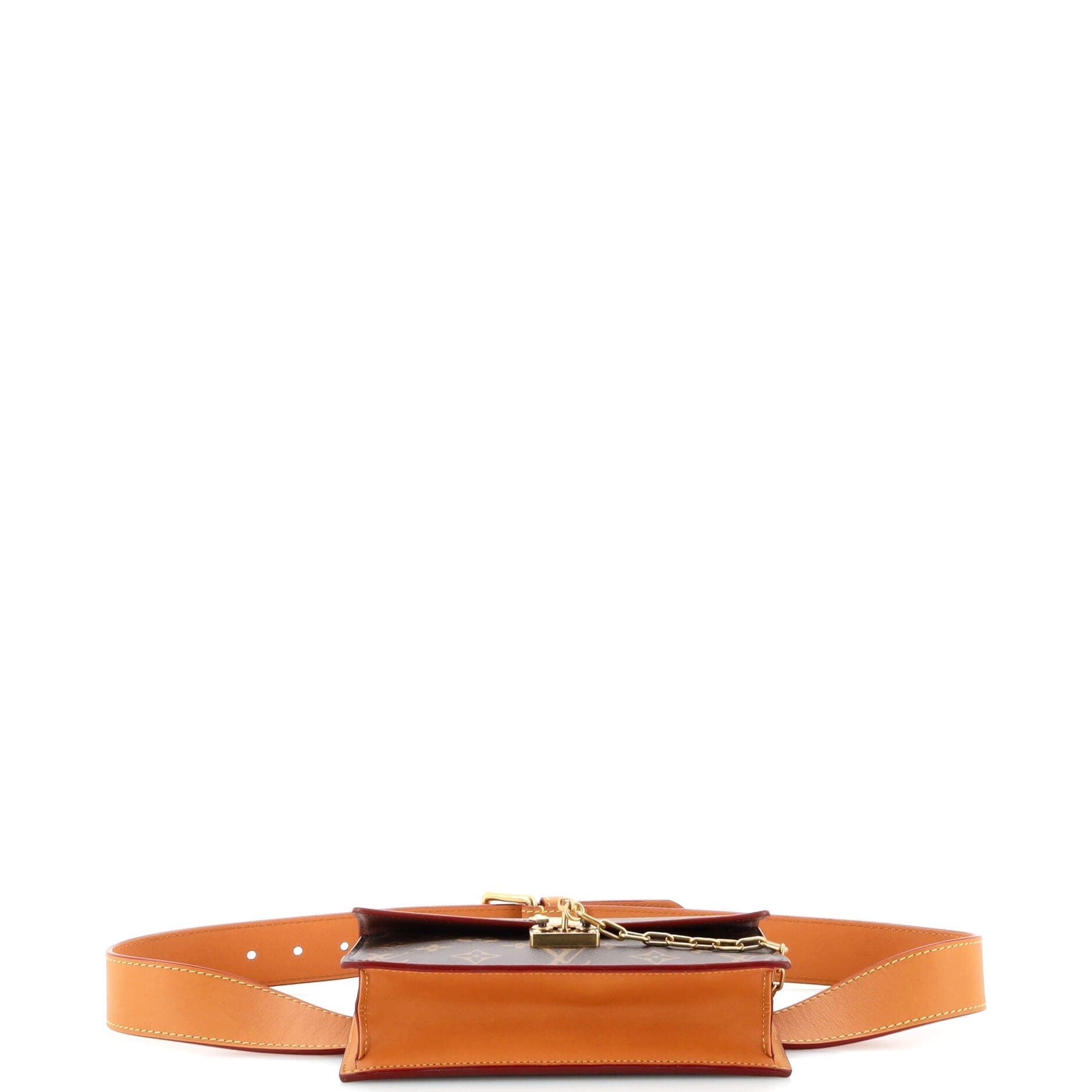 Louis Vuitton S Lock Belt Pouch Monogram Canvas