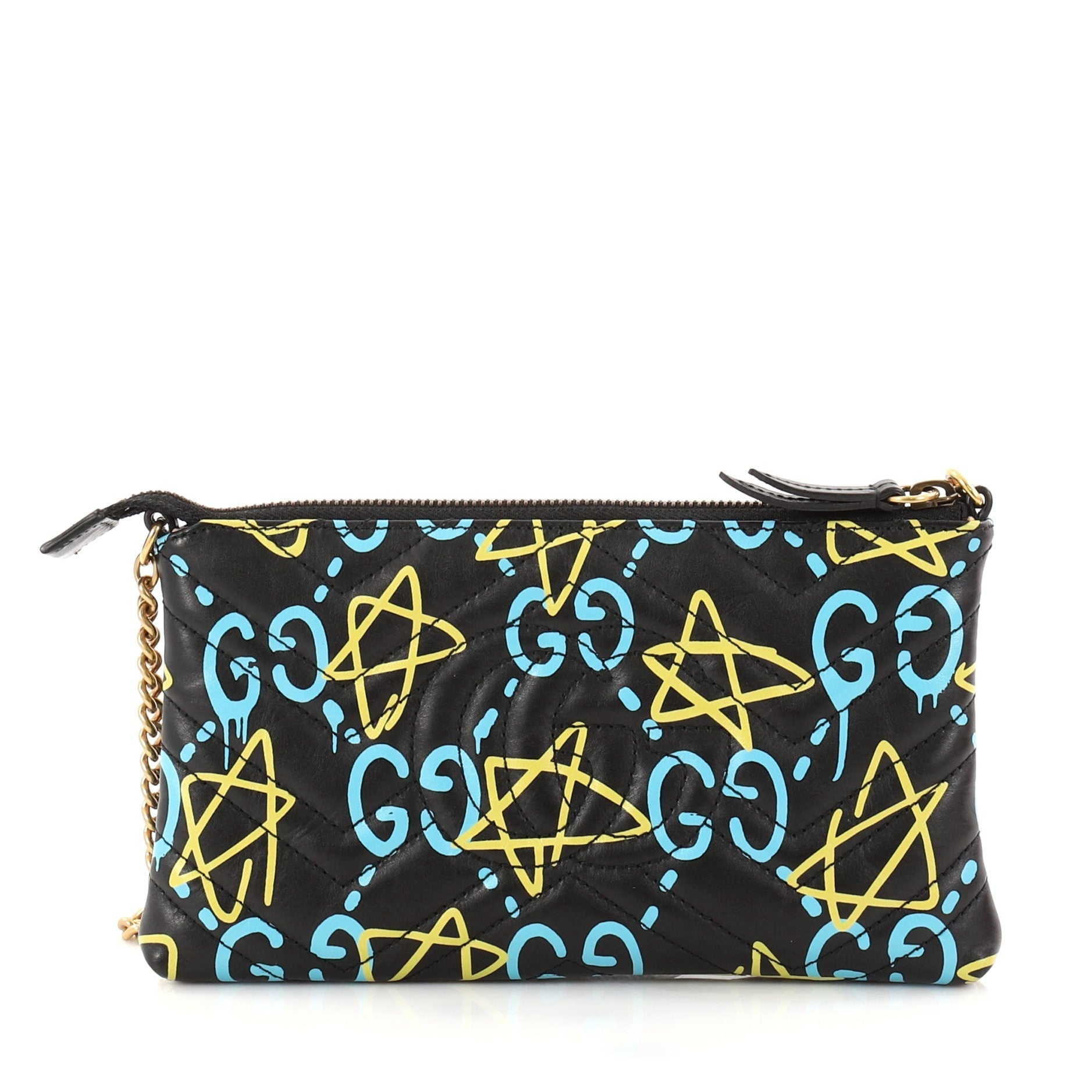 GG Marmont Chain Shoulder Bag GucciGhost Matelasse Leather Mini