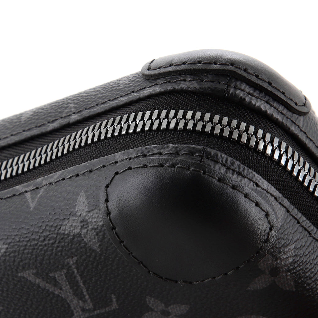 Louis Vuitton Horizon Clutch Monogram Eclipse Canvas