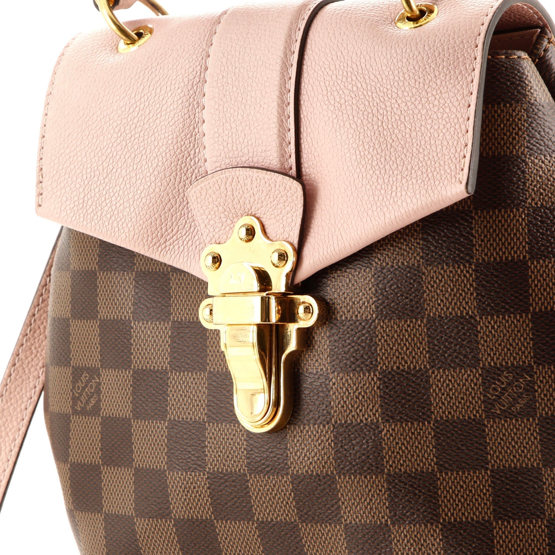 Louis Vuitton Clapton Backpack Damier and Leather