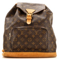 Louis Vuitton Vintage Montsouris Backpack Monogram Canvas GM