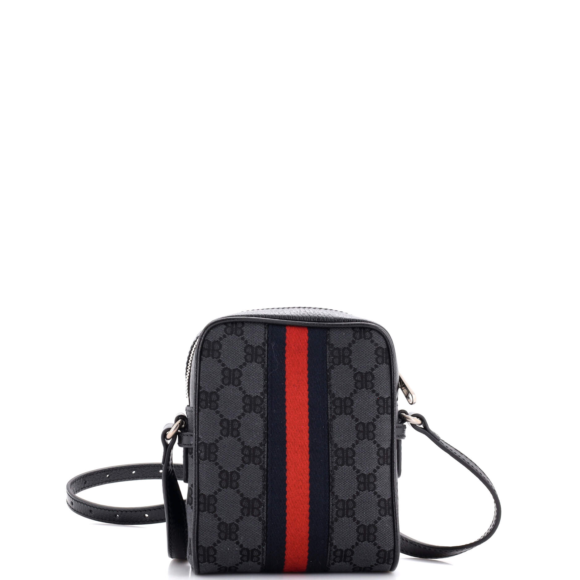 x Gucci The Hacker Project Zip Messenger Bag BB Coated Canvas Mini