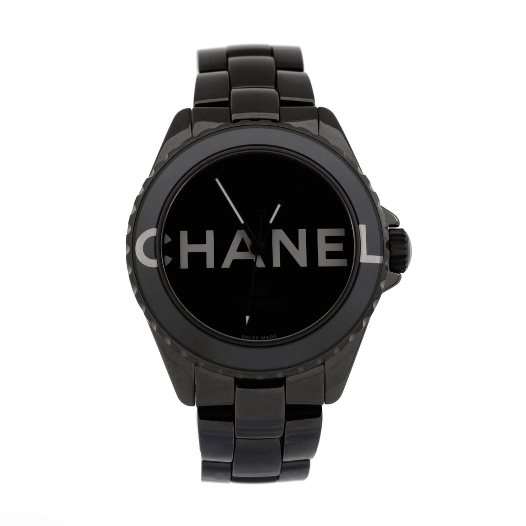 J12 Wanted de Chanel Automatc Watch Ceramic and Stainless Steel 38