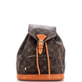Louis Vuitton Vintage Montsouris Backpack Monogram Canvas PM