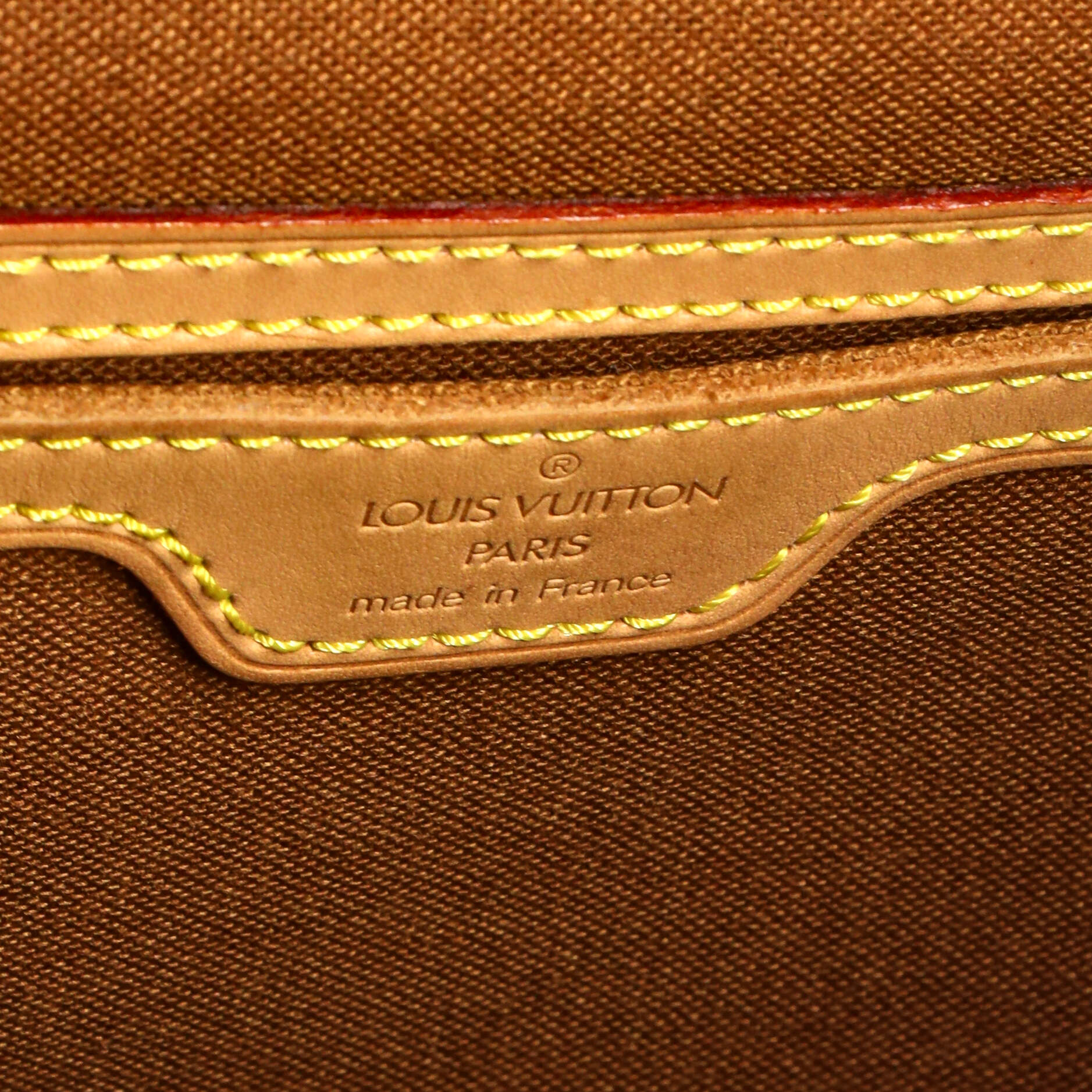 Louis Vuitton Vintage Montsouris Backpack Monogram Canvas GM