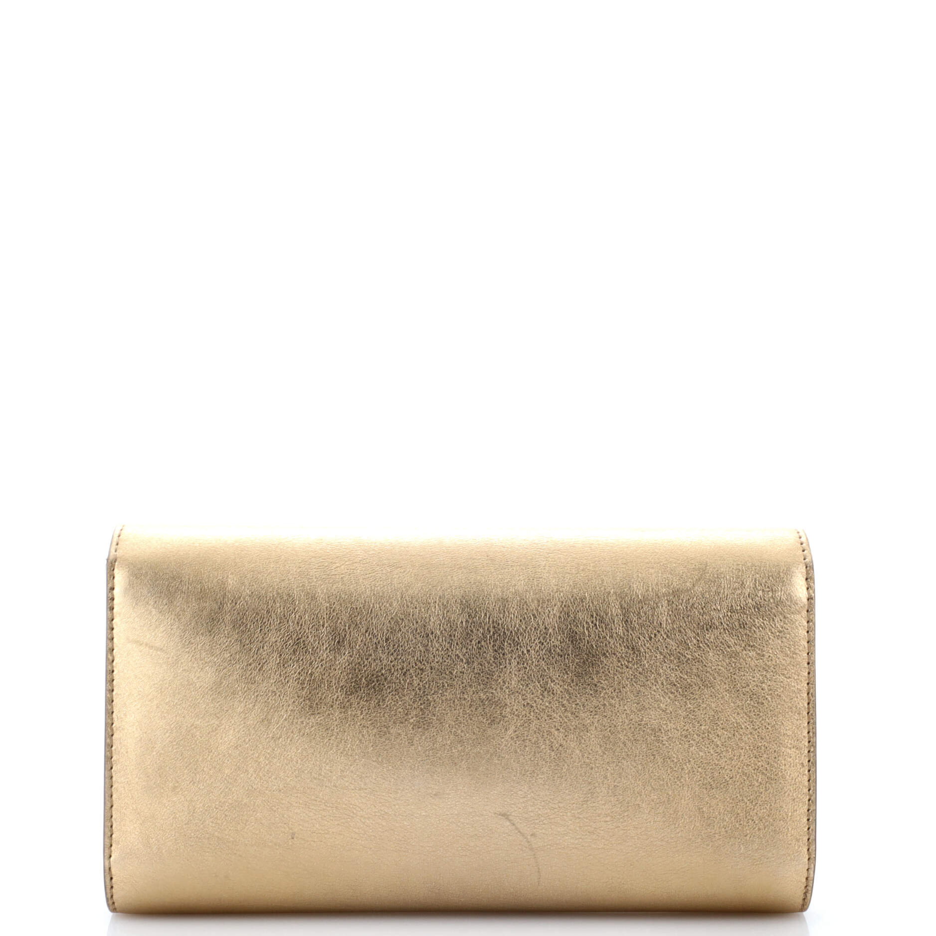 Louis Vuitton Louise Clutch Leather Long