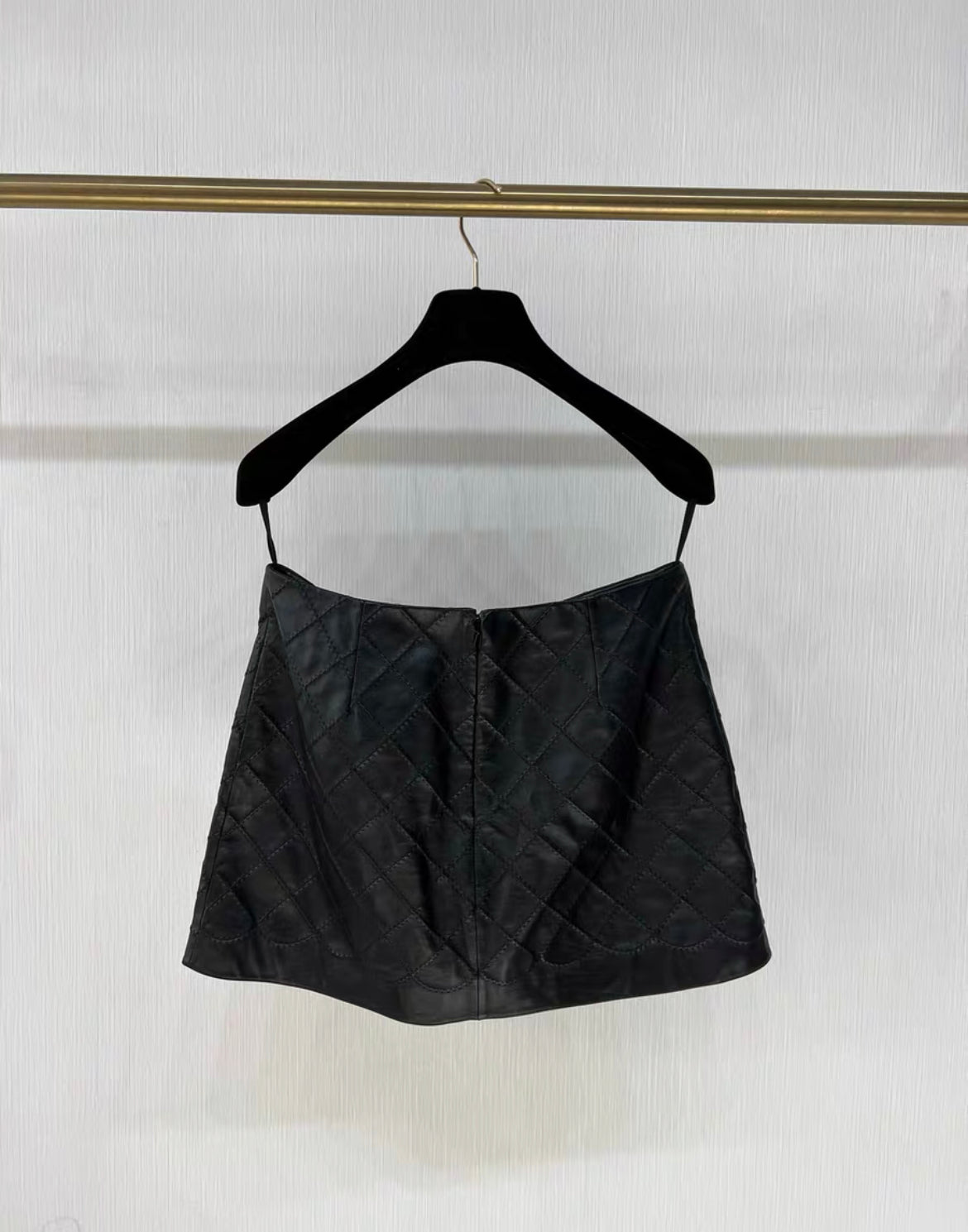 Chanel 22SS Embroidered Lambskin Skirt brand new with tags size 38