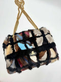Chanel Vintage 2001 Mink Fur Maxi Flap Bag