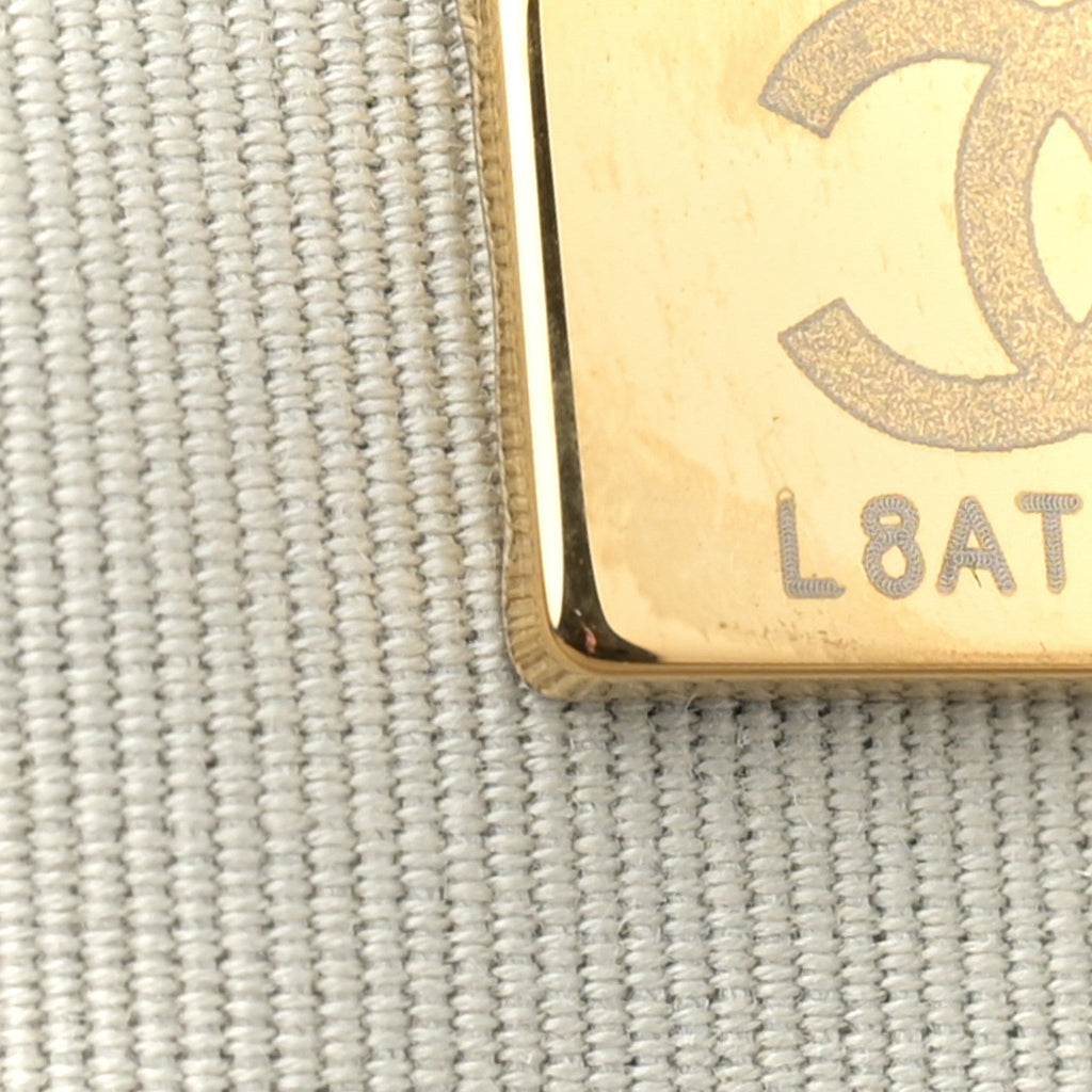 Lambskin Quilted Medium Chanel 19 Flap Grey