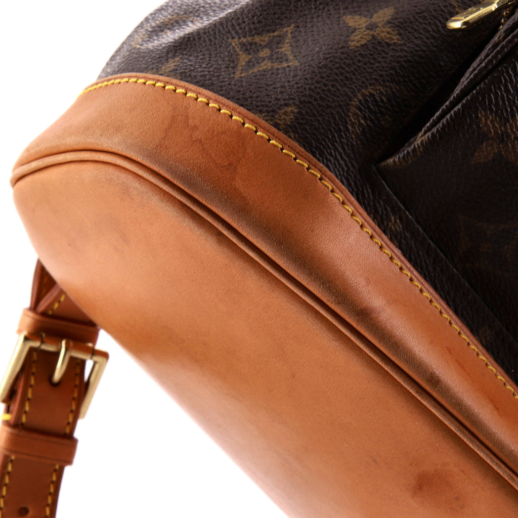 Louis Vuitton Vintage Montsouris Backpack Monogram Canvas PM