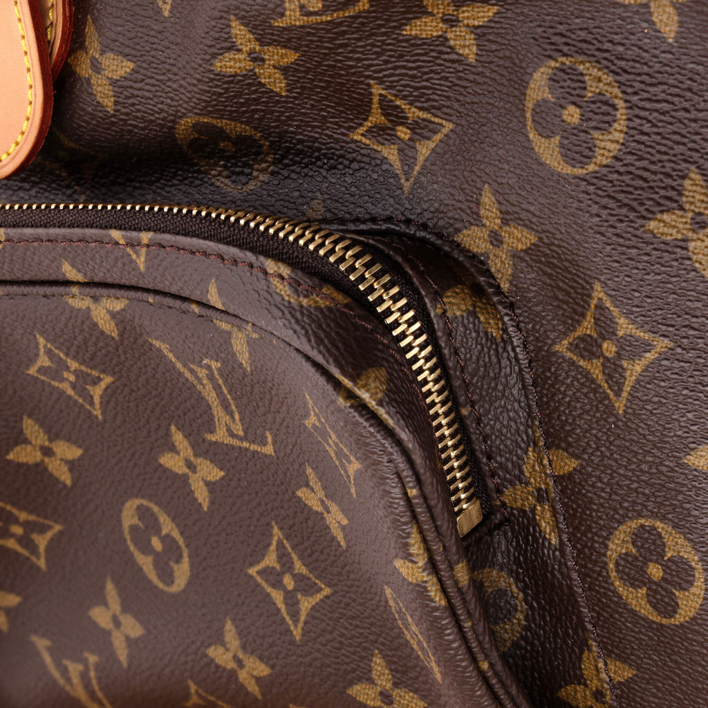 Louis Vuitton Vintage Montsouris Backpack Monogram Canvas GM