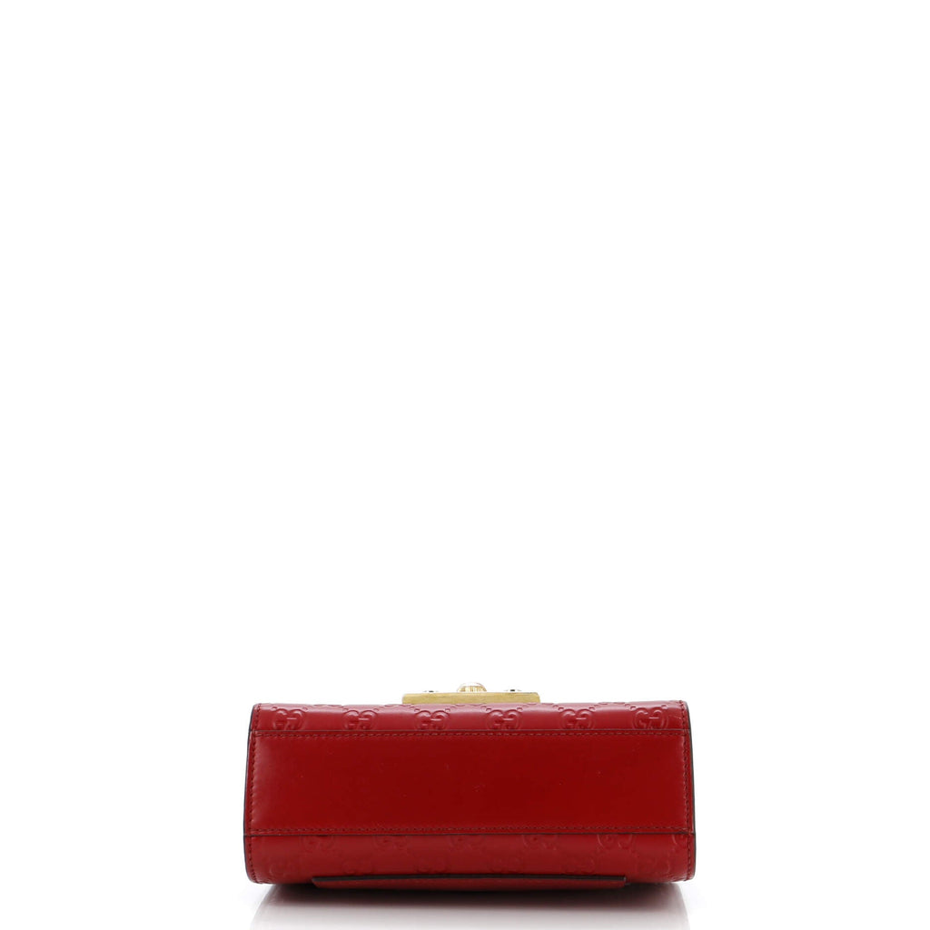 Padlock Shoulder Bag Guccissima Leather Small