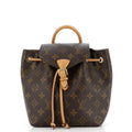 Louis Vuitton Montsouris NM Backpack Monogram Canvas with Leather BB