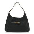 Guccissima Punch Hobo Black
