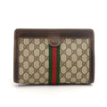 Gucci Supreme Monogram Canvas Clutch Bag