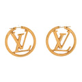 Louis Vuitton Louise Hoop Earrings Metal GM