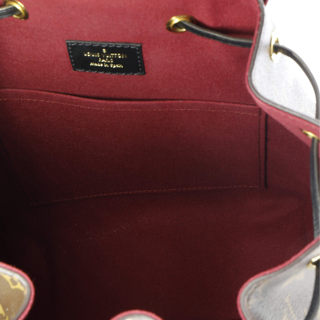 Louis Vuitton Montsouris NM Backpack Monogram Canvas with Leather PM