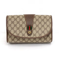 Gucci Supreme Monogram Canvas Clutch Bag
