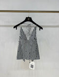 Chanel 24M black & white top size 36