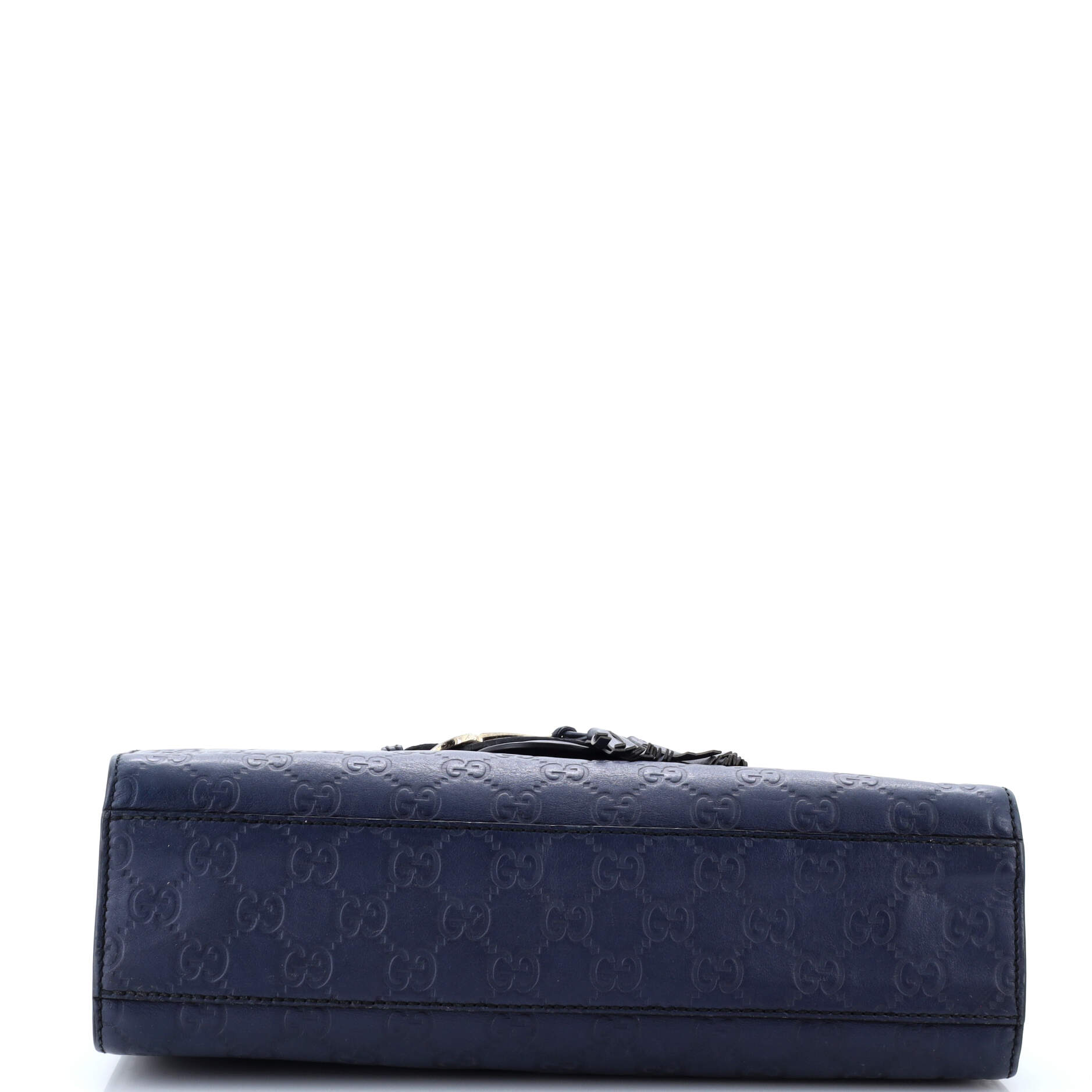 Emily Chain Flap Bag Guccissima Leather Medium