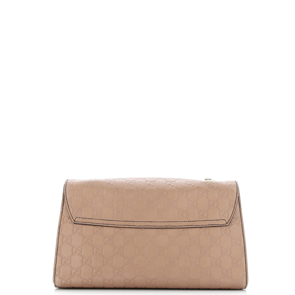 Emily Chain Flap Bag Guccissima Leather Medium