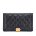 Chanel Boy Chanel Caviar Long Wallet