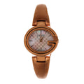 Guccissima Quartz Watch Stainless Steel with Mother of Pearl 24